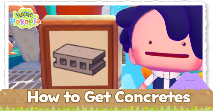 How to Make Concrete in Pokopia: Full Crafting Guide